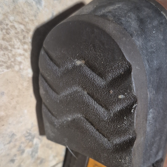 Ariat 14” Heritage Buckaroo Tall Western Boots 14101 Brown Teal Leather 8.5B - Picture 11 of 16